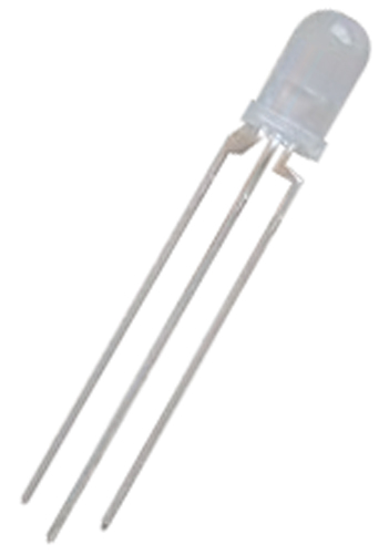 LED Diffused 5mm Bi-Color (Red/Green)