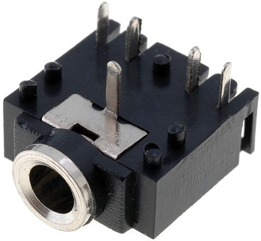 Audio Jack Stereo 3.5mm PCB