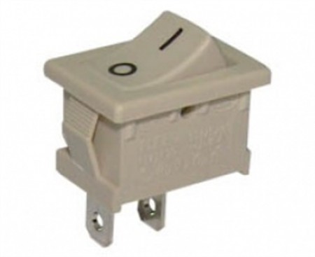Rocker Switch ON-OFF Γκρί
