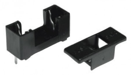 Fuse Holder 5x20 - 6A Black