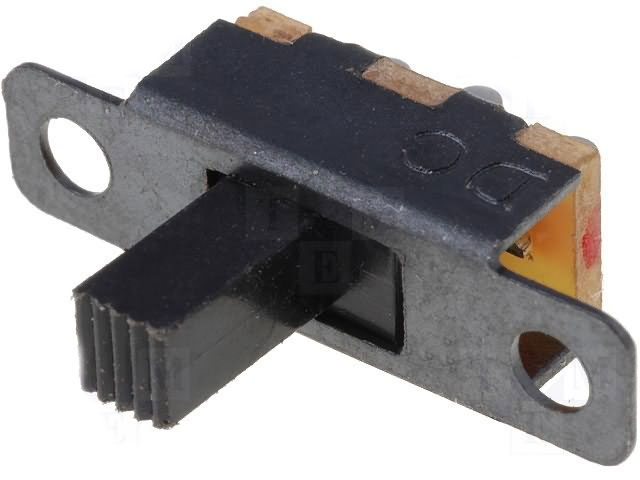Διακόπτης Συρόμενος SPDT On-On (0.5A/24VDC)