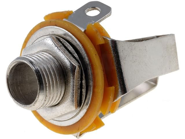 Audio Jack - 6.35mm (Panel Mount)