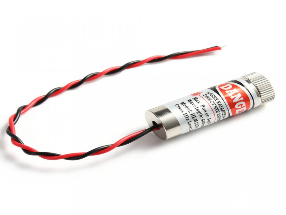 Laser Module 650nm 5mw - Cross Type