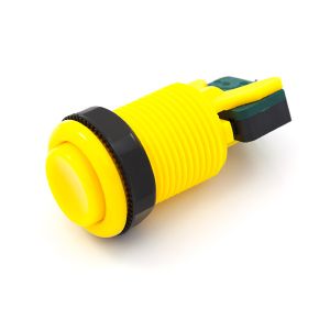 Arcade Push Button - Yellow 33mm