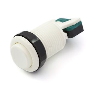 Arcade Push Button - White 33mm