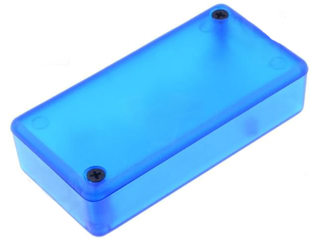 Κουτί Κατασκευών 80x40x20mm Μπλέ (Hammond 1551KTBU)