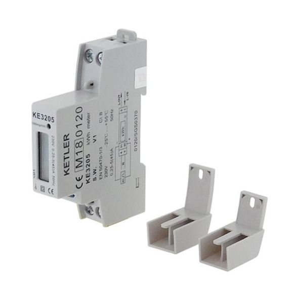 Compteur électrique monophasé KE3205