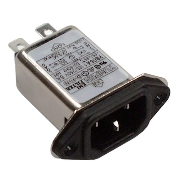 Filtre secteur IEC mâle PS0625