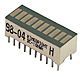 Bargraphe 10 leds jaunes DC10Y