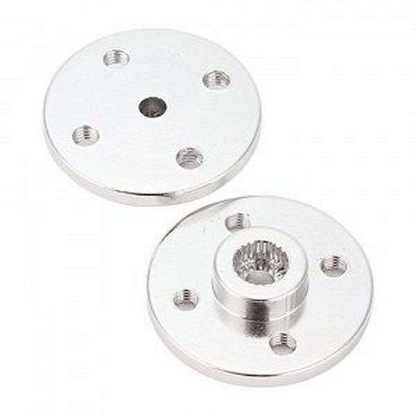 Aluminum Servo Horn/Arm 25T Round type Disc MG995 MG996 - iotwebplanet.com