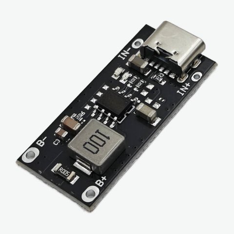 Type-C USB Input High Current 3A Polymer Ternary Lithium Battery Quick Fast Charging Board IP2312 CC/CV Mode 5V To 4.2V - iotwebplanet.com