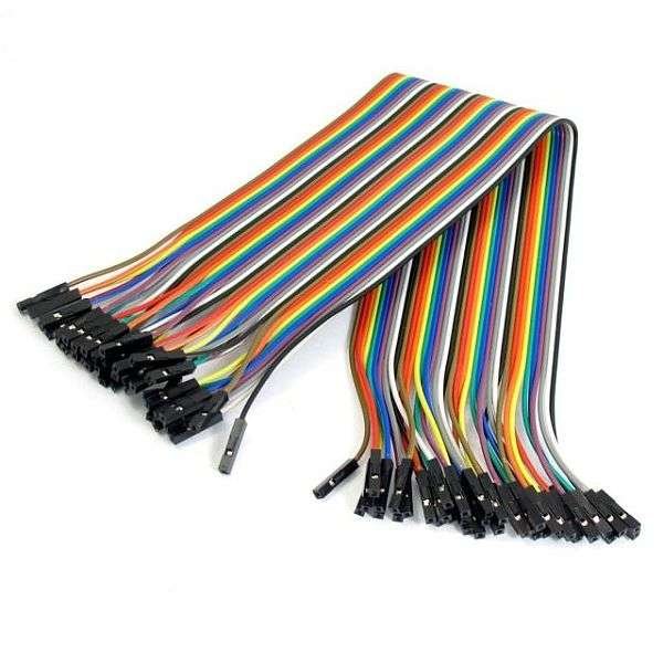 Female To Female Jumper Wire Pack 10 Pcs - Iotwebplanet.com