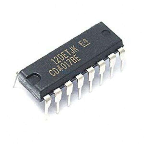 CD4017 Decade Counter IC DIP-16 Package - iotwebplanet.com