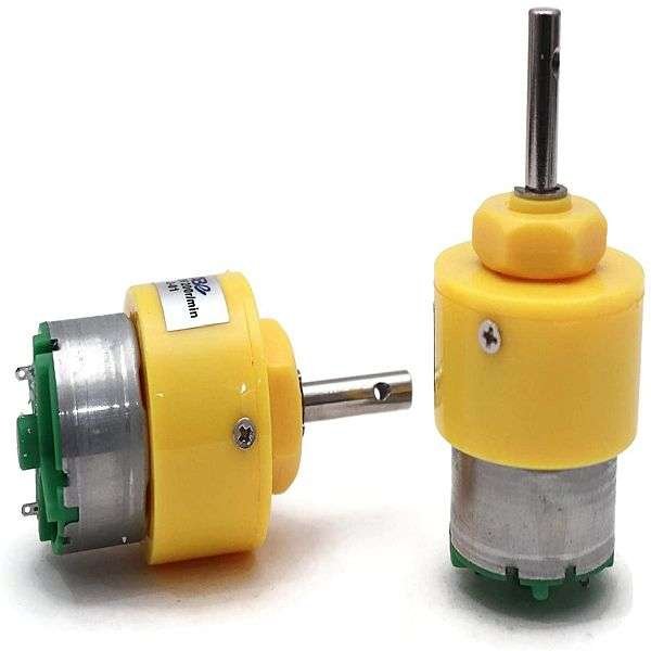 200 RPM DC GEARED MOTOR - iotwebplanet.com