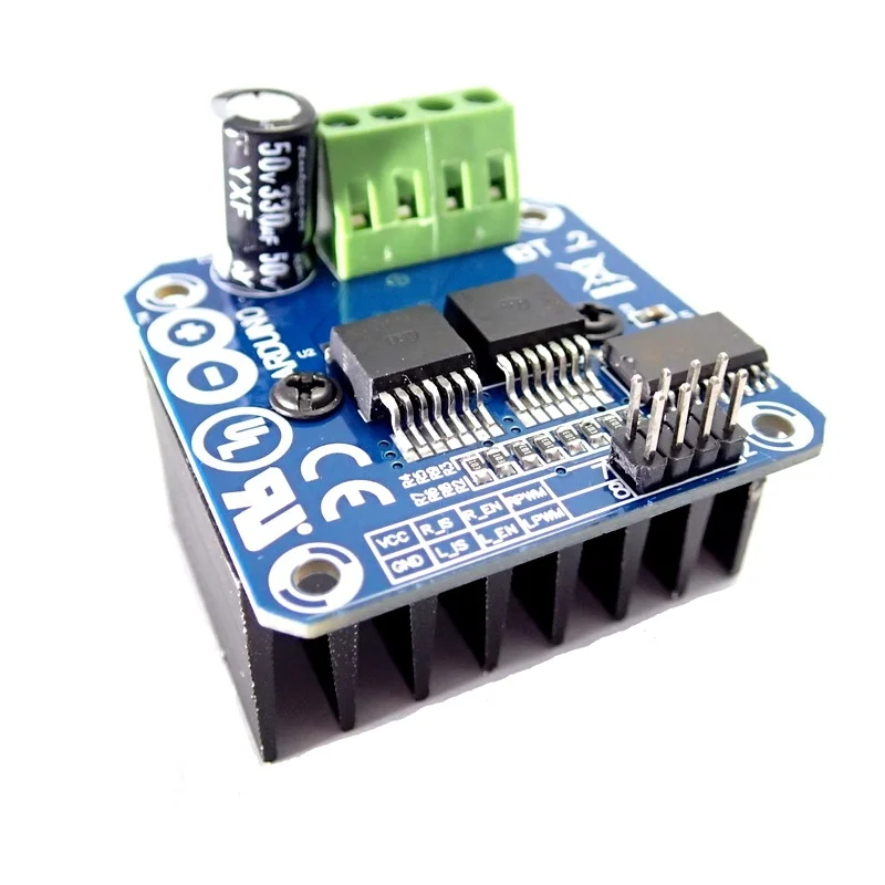 Double BTS7960 43A H- Bridge High-Power Stepper Motor Driver Module - iotwebplanet.com
