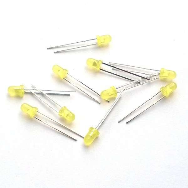 YELLOW LED (Pack of 10) - iotwebplanet.com