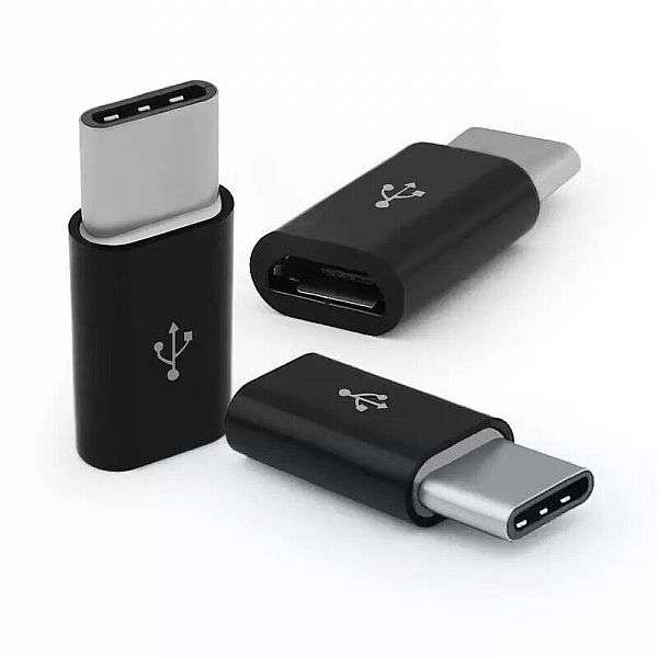 Micro USB-B Female to USB Type C