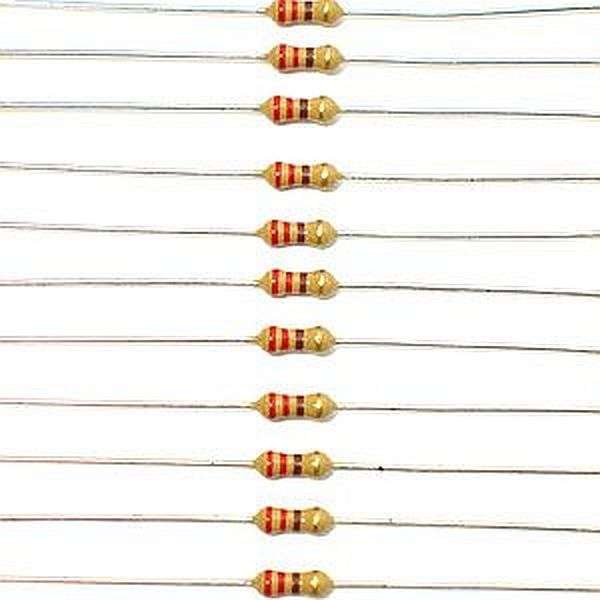 220Ohm Resistors 10 PCS - iotwebplanet.com