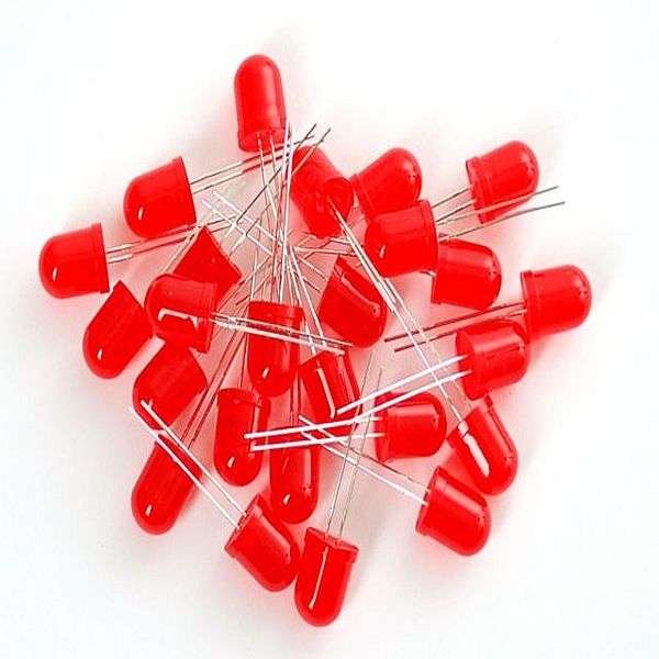 Red LED (Pack Of 10) - Iotwebplanet.com