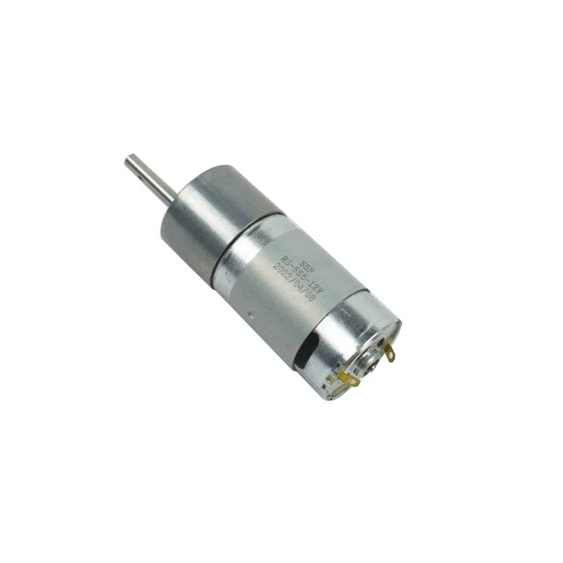 12V DC RS-37-555 Side Shaft Geared Motor - 100 rpm - iotwebplanet.com