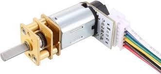 GA12-N20-12v 1000 RPM ALL Metal Gear Micro DC Encoder Motor with Precious Metal Brush - iotwebplanet.com