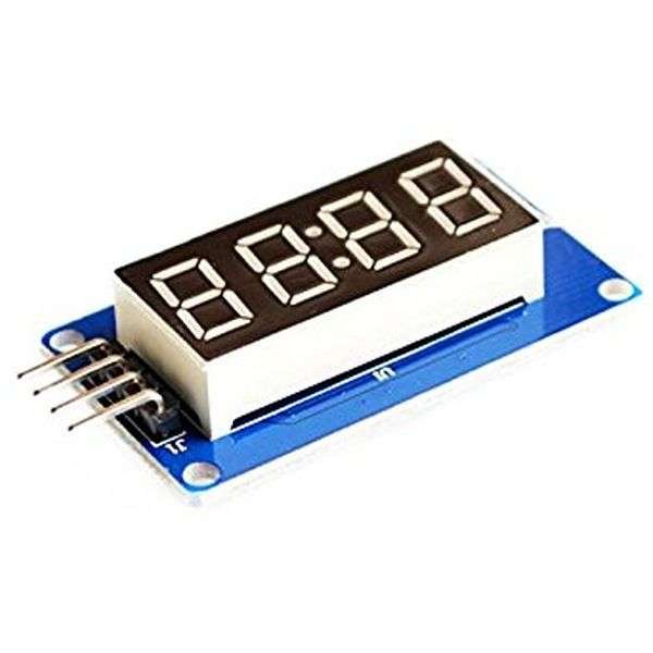 TM1637 4 Bits Digital Tube LED Display Module - iotwebplanet.com