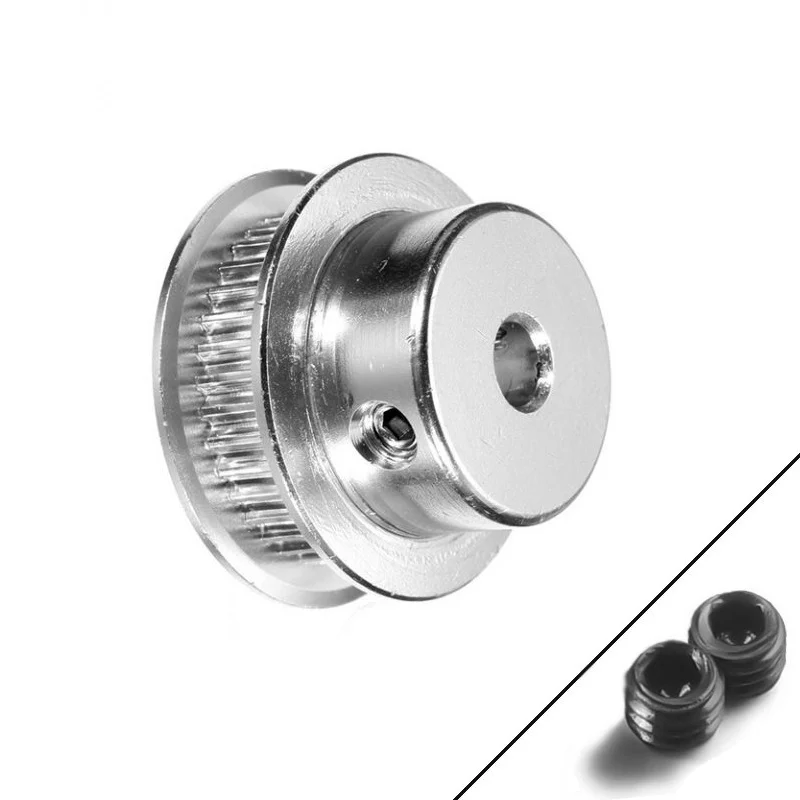 GT2-6mm Belt Width 36 teeth 6.35mm Bore Aluminium Timing Pulley