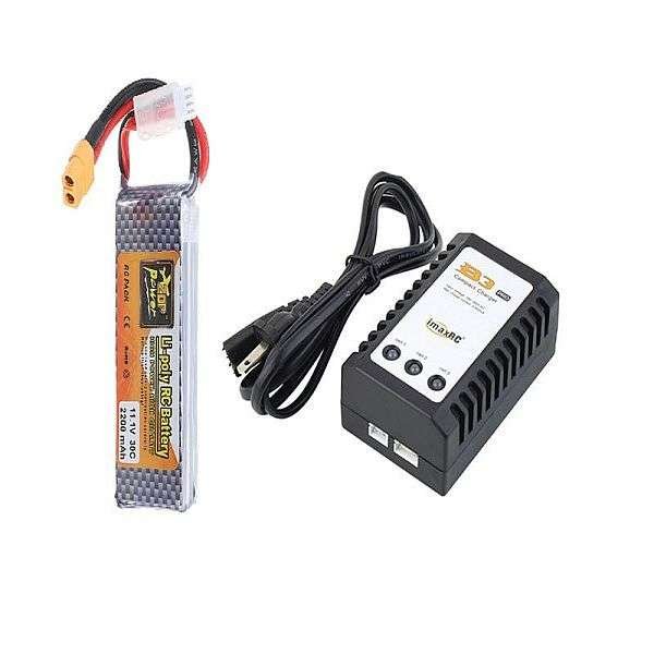 Lipo Battery 2200 mAh 11.1v With IMAX RC B3 Charger