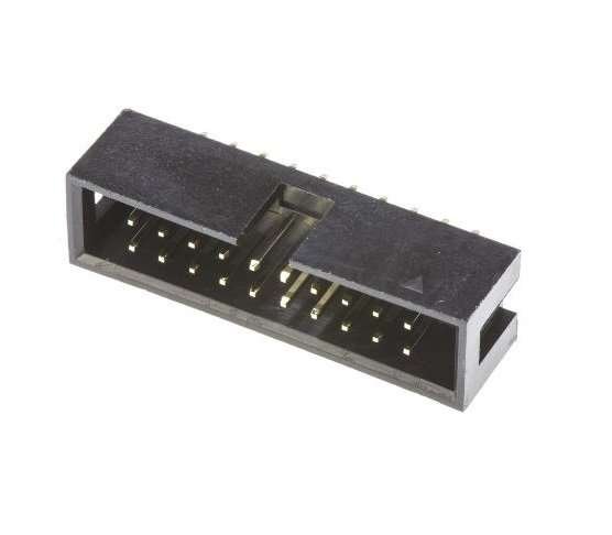 2.54mm DC3 20 Pin Straight Male IDC Socket