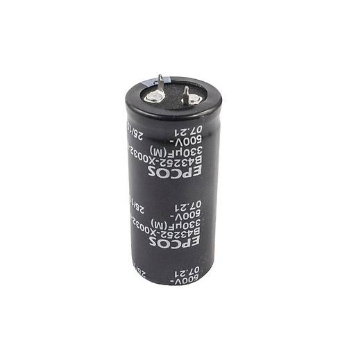 330uF 500V Elektrolitik Kondansatör 25x55mm