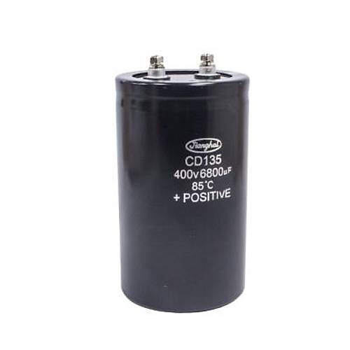6800uF 400V Elektrolitik Kondansatör 77x131mm