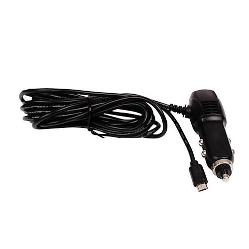 5V 2,4A Çift USB Araç Çakmaklık Şarj Cihazı Micro USB Çıkışlı - 3,5m Kablo