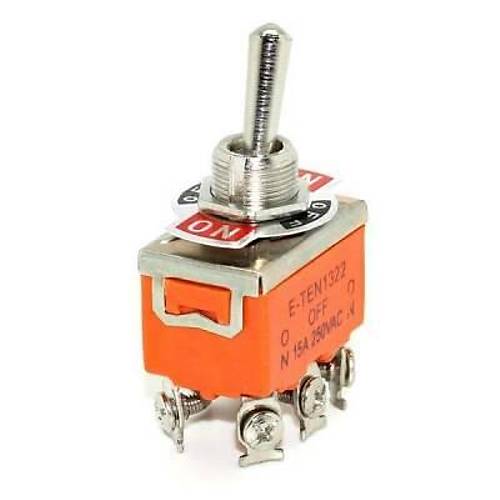 E-TEN1322 ON-OFF- ON Büyük Toggle Switch