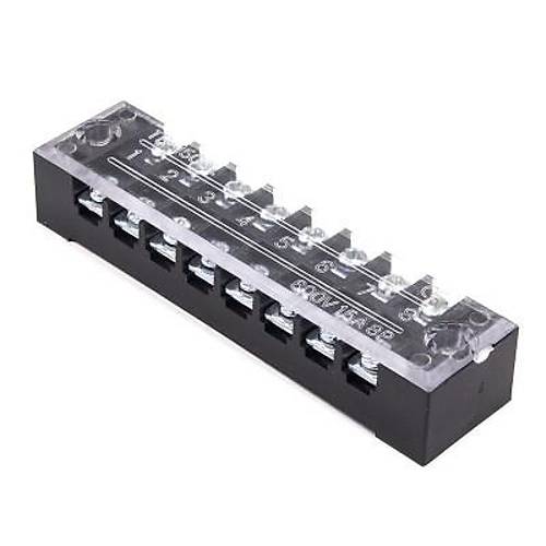 TB-1508 8P Çift Sıra Terminal Blok - 600V 15A