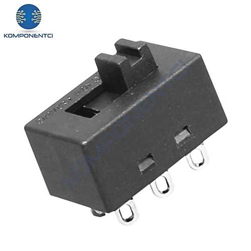 IC-210 Slide Switch 0-1 Plastik Lehim Bacak 6P