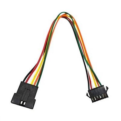 6-Pin SM 2.54mm Dişi - Erkek Uzatma Kablosu - 20cm