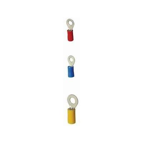 RV 2-5 1.50-2.50 mm Mavi Yuvarlak Tip İzoleli Kablo Ucu 10 Adet