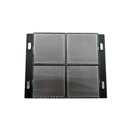 100x100mm Reflektör / Mesafe Sensörleri Uyumlu - Siyah