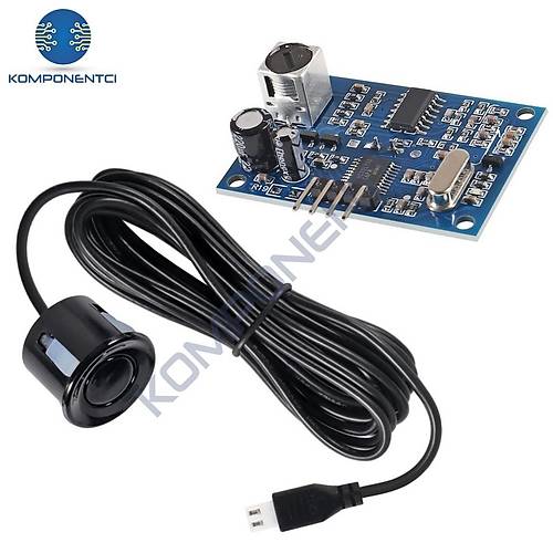 JSN-SR04T Su Geçirmez Ultrasonik Mesafe Ölçer Sensörü (Transducer)