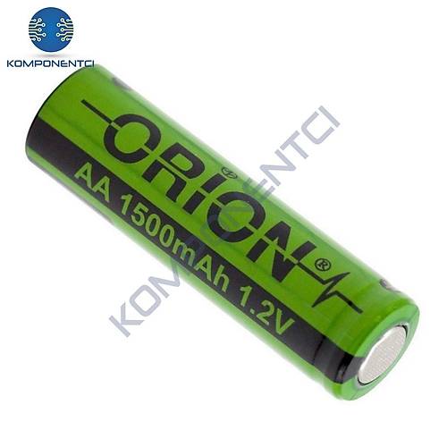 Orion 1.2V Ni-Mh AA 1500mAh Şarj Edilebilir Kalem Pil