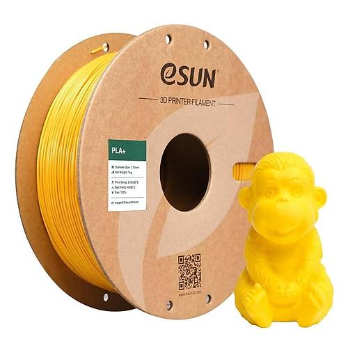 eSUN Sarı Pla+ Filament 1.75mm 1 KG