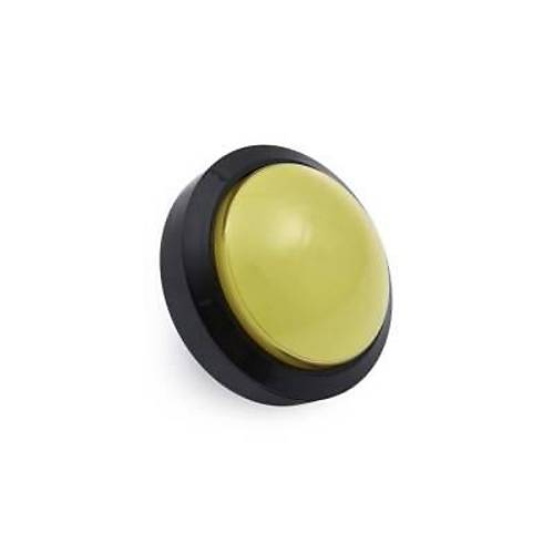 100mm 12V Işıklı Oyun Makinesi Butonu - Sarı