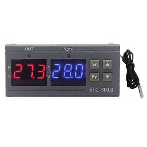 STC-3018 24V Dijital Sıcaklık Kontrol Cihazı - Kuluçka Uyumlu