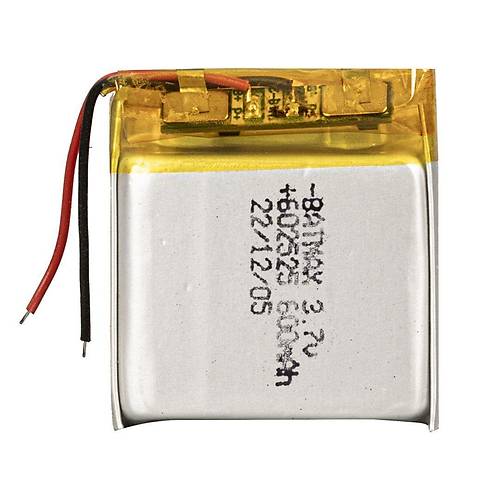 PowerMaster 3.7 Volt 600 mAh Li-Po Şarjlı Pil
