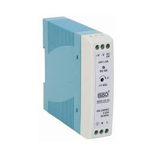IMDR-20-05 - 20W 5VDC 3A Raya Montajlı Güç Kaynağı