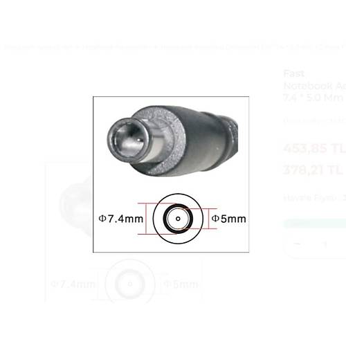 CMADP041 19.5V 3.34A 7.4*5.0mm Dell Notebook Adaptör