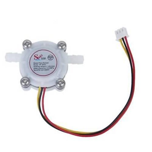 YF-S401 5-12V 3.5mm Su Akış Sensörü (Deniz) Debimetre 0.3-6L/Dk