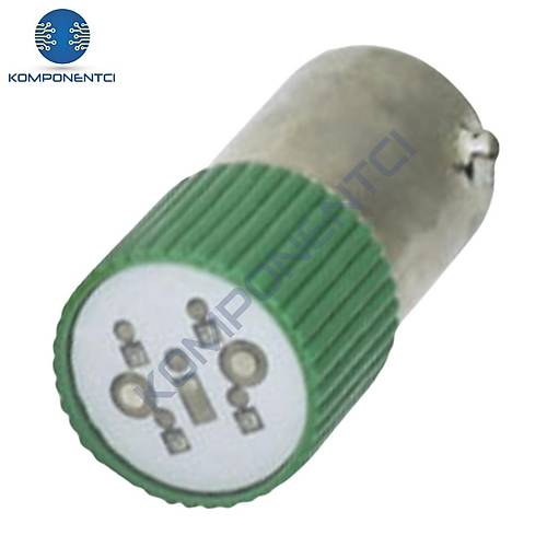 Gwest BA9SC-Y BA9S Led Ampul 220V Yeşil