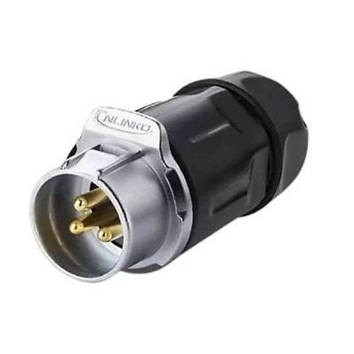 LP-20-C03PP-01-001 3-Pin Su Geçirmez Konnektör - Erkek