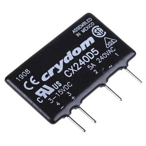 CX240D5 3-15V 5A SSR Solid State Röle